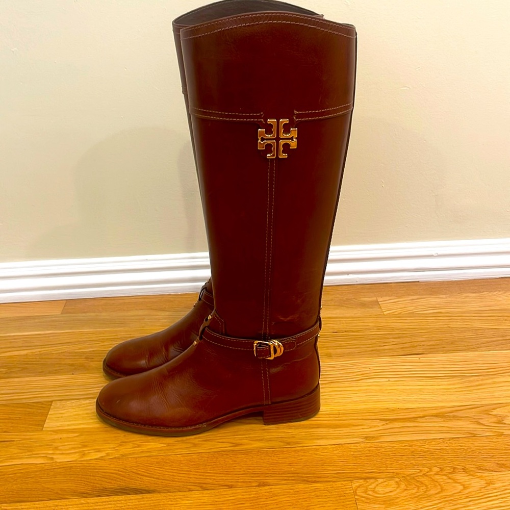 Tory Burch leather boots
